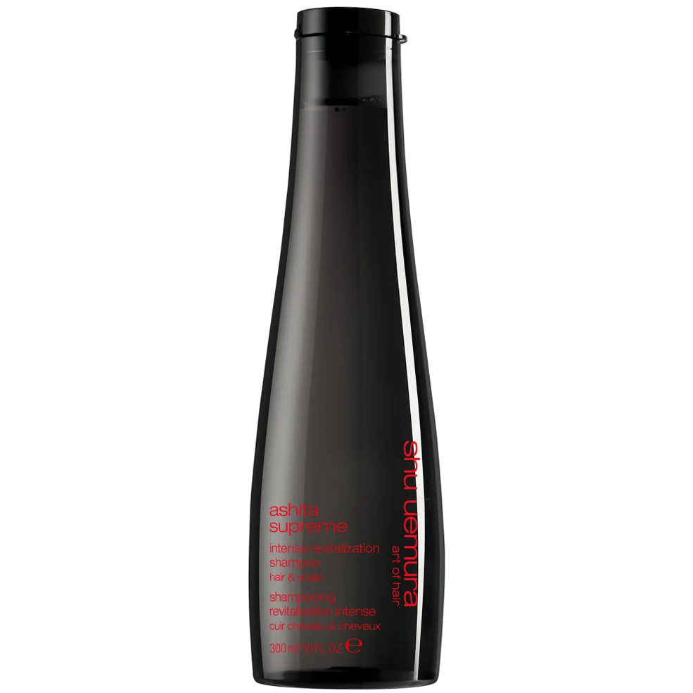 Shu Uemura Ashita Supreme Intense Revitalisation Shampoo for All Hair Types, with Ashitaba Extracts 300ml Image 1