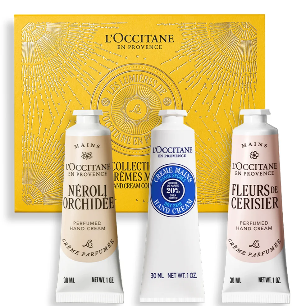 L'Occitane Floral Hand Cream Trio Image 1