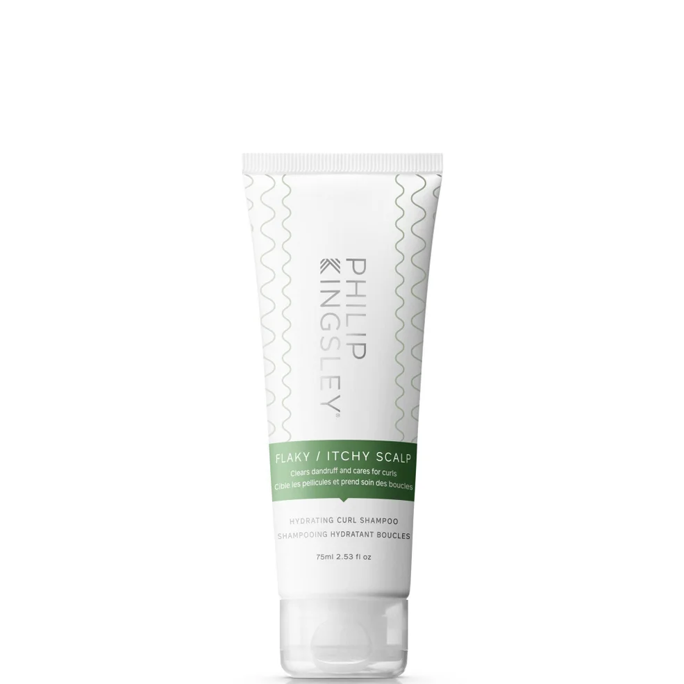 Philip Kingsley Flaky/Itchy Scalp Hydrating Curl Anti-Dandruff Shampoo 75ml Image 1