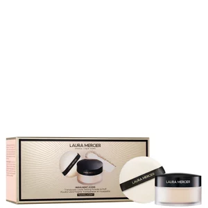 Laura Mercier -Indulgent Icons Translucent Loose Setting Powder + Puff - 23g - undefined undefined