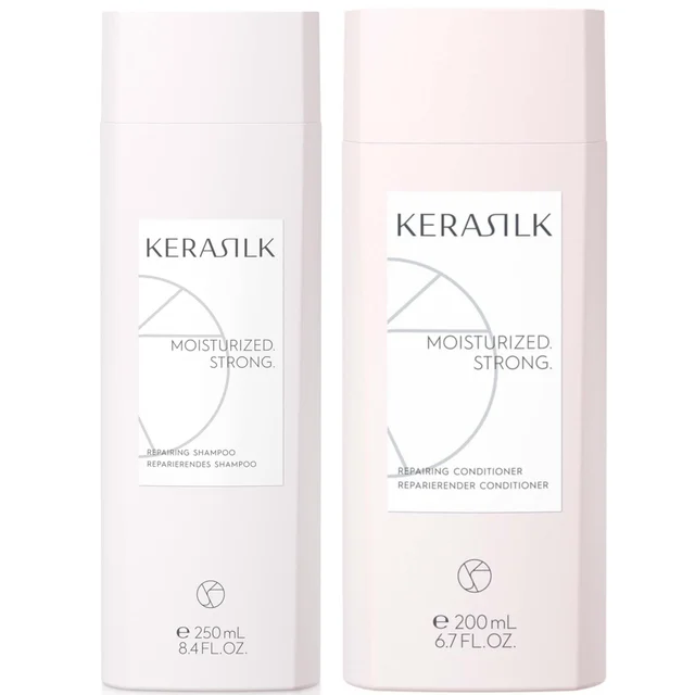 KERASILK Repairing Shampoo and Conditioner Duo