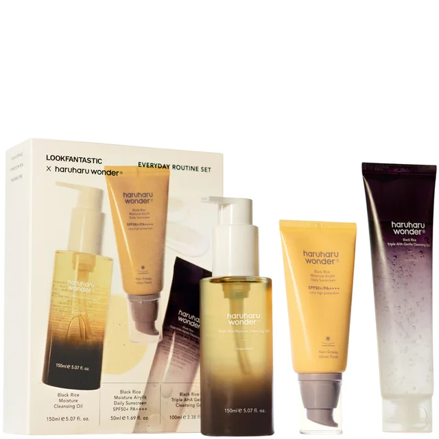 LOOKFANTASTIC X haruharu wonder Everyday Routine Set