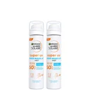 Garnier Ambre Solaire Over Makeup Super UV Protection Mist SPF50+ 75ml Duo
