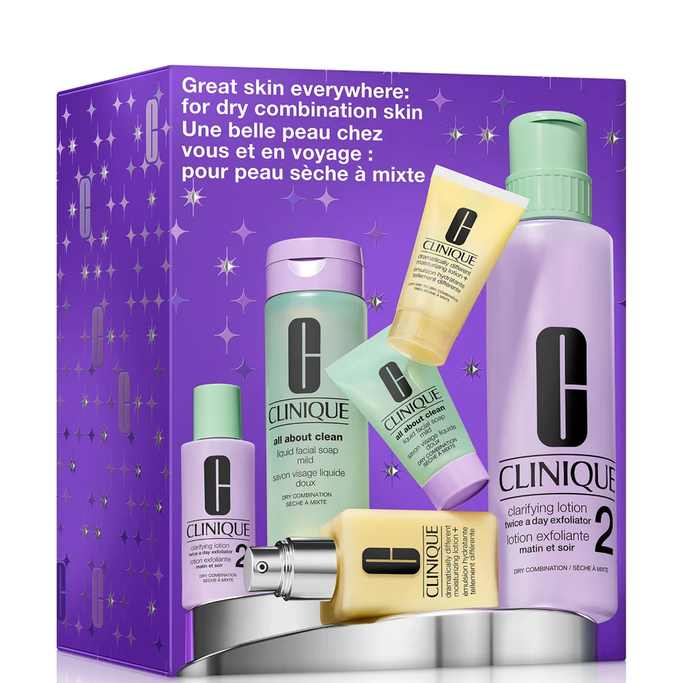 Clinique Great Skin Everywhere Set: For Dry Combination Skin Image 1