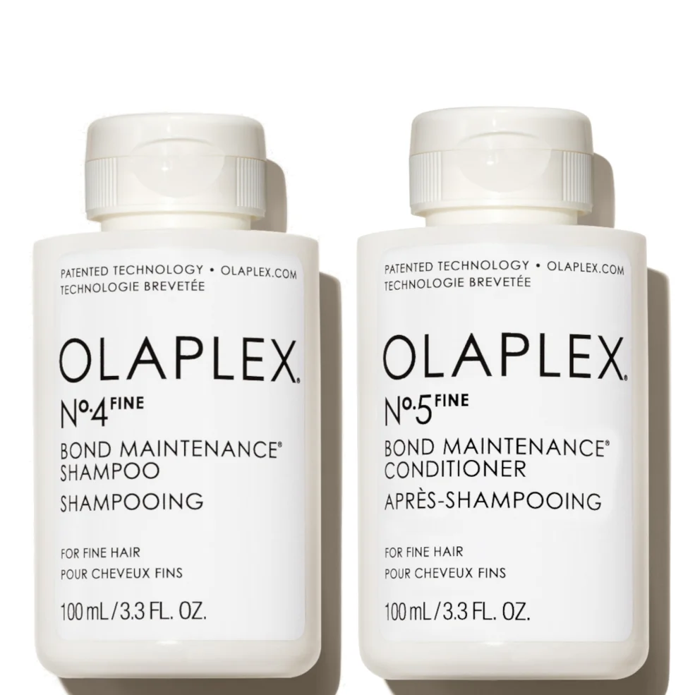Olaplex No.4 and No.5 Fine Shampoo and Conditioner Duo 100ml Image 1