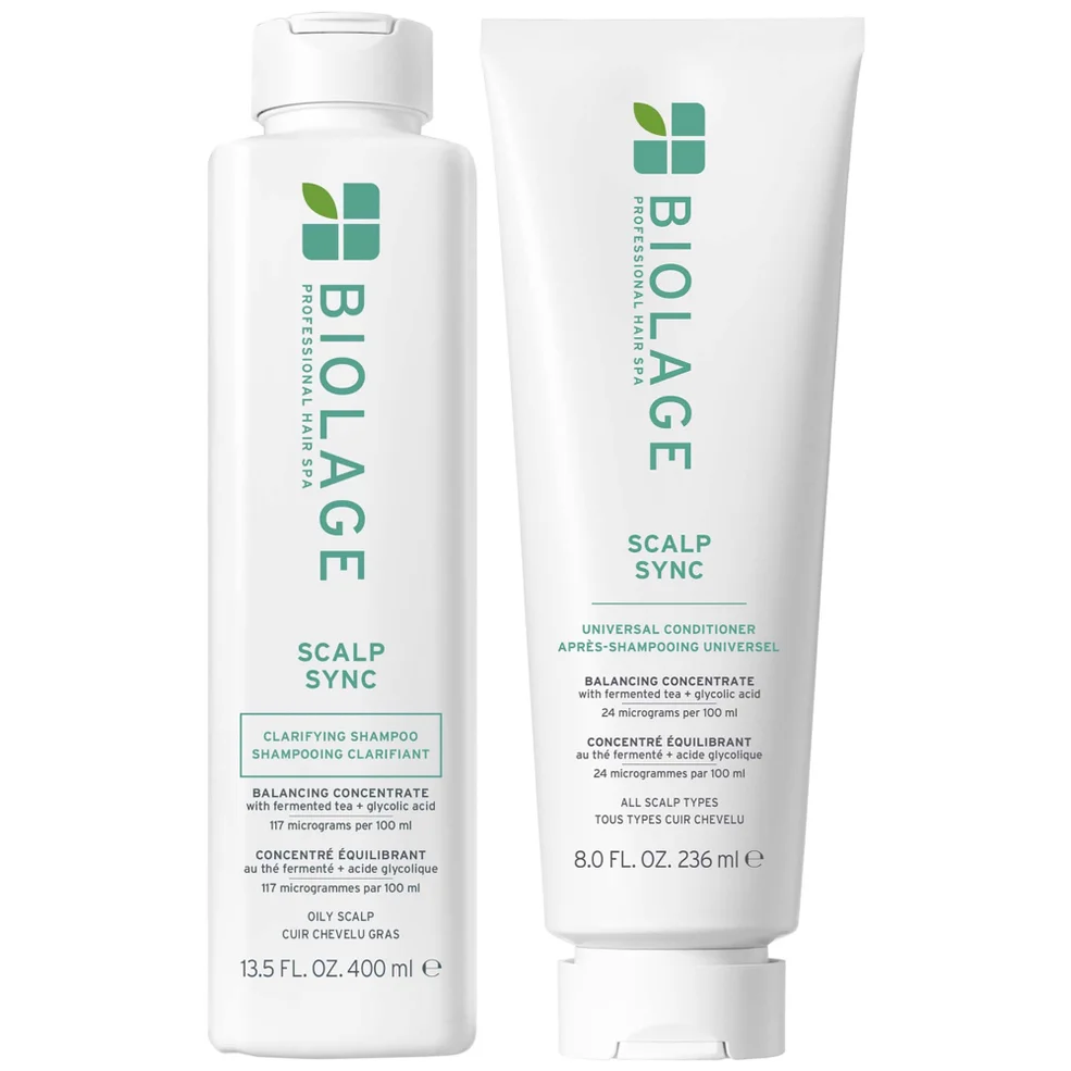 Biolage Scalp Sync Clarifying Shampoo 400ml and Conditioner 236ml Duo Image 1