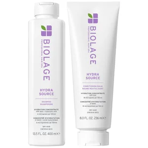 Biolage Hydra Source Shampoo 400ml and Conditioner 236ml Duo - undefined undefined