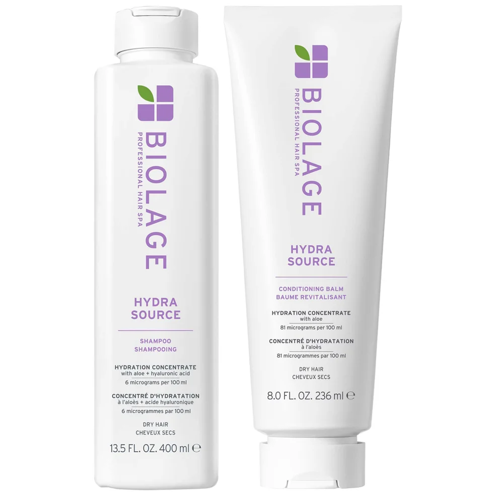Biolage Hydra Source Shampoo 400ml and Conditioner 236ml Duo Image 1