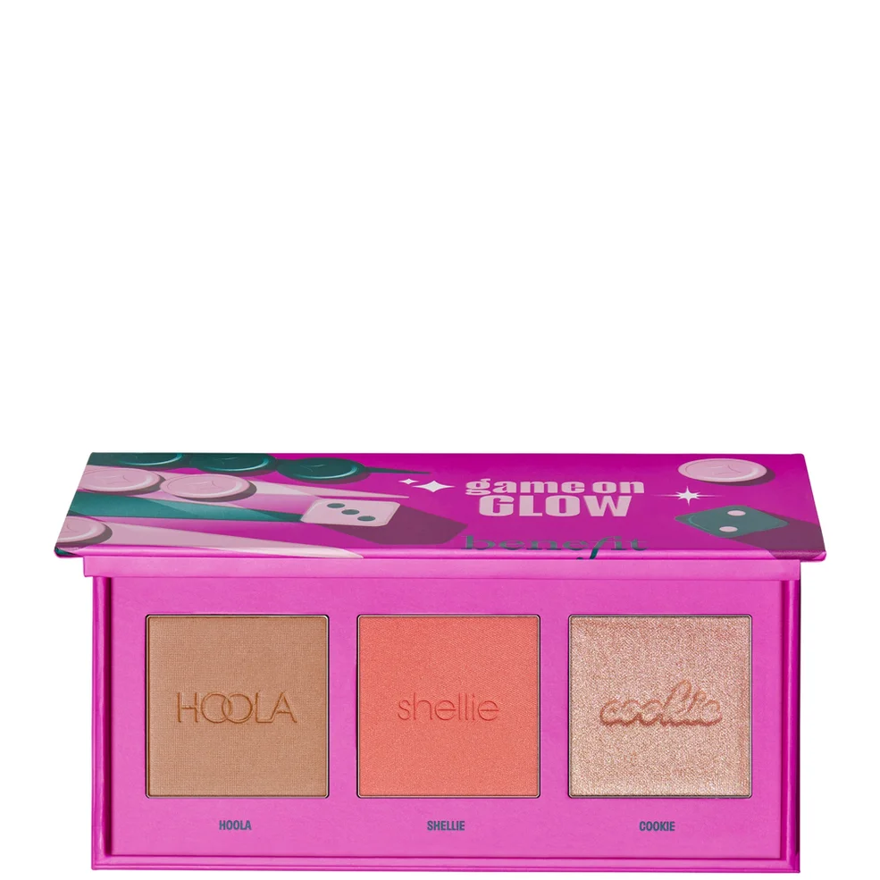 benefit Game On Glow Blush, Bronzer and Highlighter Limited Edition Cheek Palette Image 1