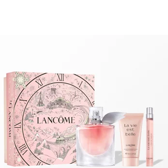 🎉✨ Unwrap happiness with LookFantastic's fabulous offer! Get your hands on the Lancôme La Vie Est Belle Eau de Parfum 50ml Gift Set at an irresistible price of €119.95! 🎁 Dive into the festive spirit with this enchanting scent. Hurry, treat yourself or someone you love! 🌸 #LaVieEstBelle #LookFantastic #FragranceFaves