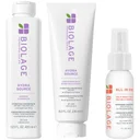 Biolage Hydra Source Shampoo 400ml and Conditioner 236ml and Mini All-In-One Spray 45ml