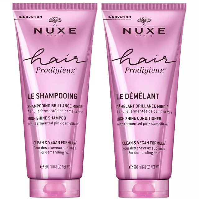 NUXE Hair Prodigieux High Shine Shampoo and Conditioner Duo