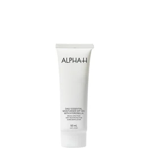 Alpha-H Daily Essential Moisturiser SPF 50+ with Hydrosella, 50ml - undefined undefined