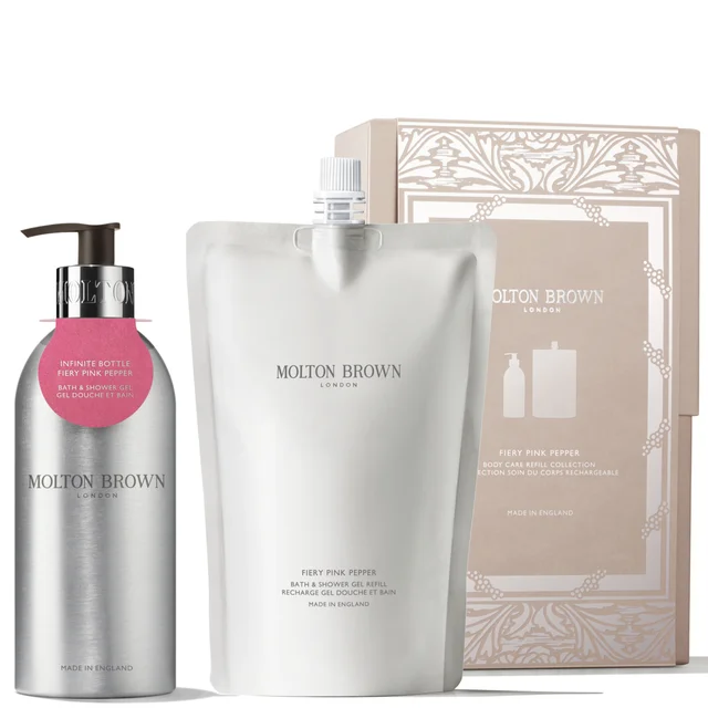 Molton Brown Fiery Pink Pepper Body Care Refill Gift Set