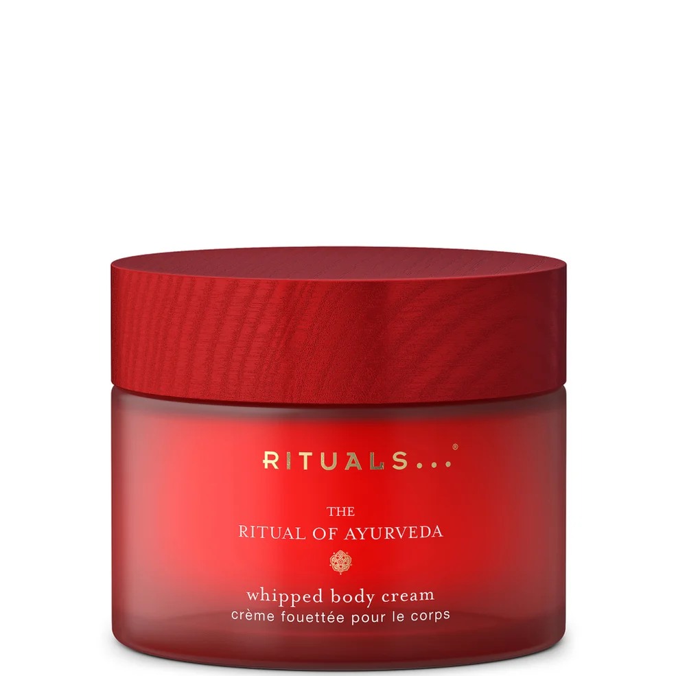 Rituals The Ritual of Ayurveda Indian Rose & Sweet Almond Whipped Body Cream 220ml Image 1