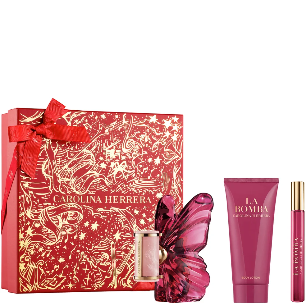 Carolina Herrera La Bomba Eau de Parfum 50ml + Body Lotion 100ml + Eau de Parfum 10ml Image 1