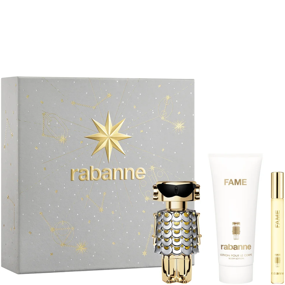 Rabanne Fame Eau de Parfum 50ml + Perfumed body lotion 100ml + Fame Eau de Parfum 10ml Image 1