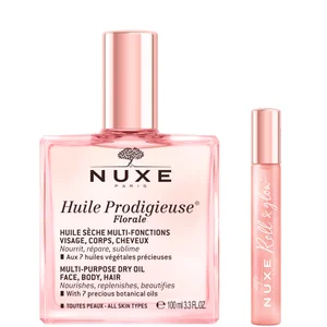 NUXE Huile Prodigieuse Florale Multi Purpose Dry Oil 100ml & Roll On - undefined undefined
