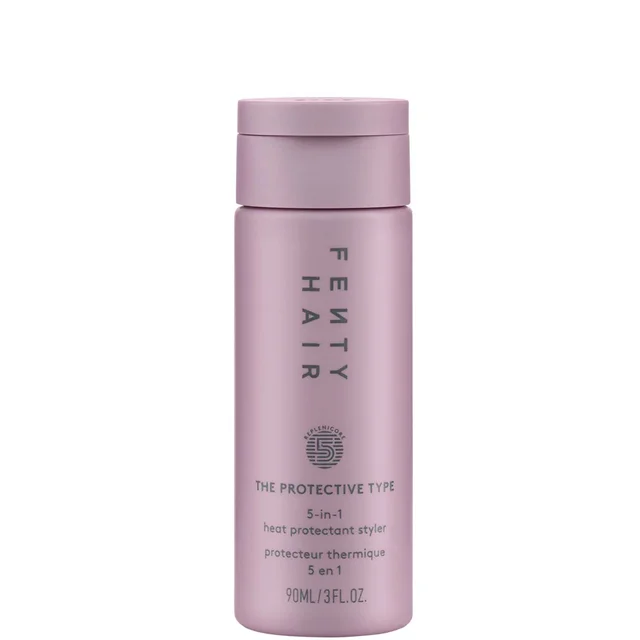 FENTY HAIR THE PROTECTIVE TYPE 5-IN-1 HEAT PROTECTANT STYLER MINI, 90ml