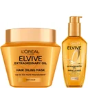 L'Oréal Paris Elvive Extraordinary Oil Mask & Oil Treatment Bundle