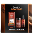 L'Oréal Paris Men Expert Barber's Collection Gift Set: Shower Gel, Moisturiser and Beard Oil Complete Barber Club Trio