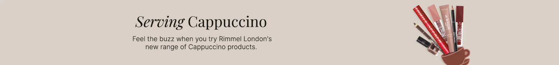 Rimmel's trending viral shade cappuccino