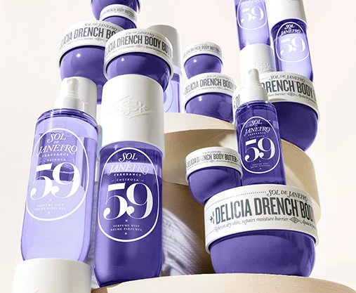 Sol de Janeiro's Cheirosa 59 Delicia Drench family