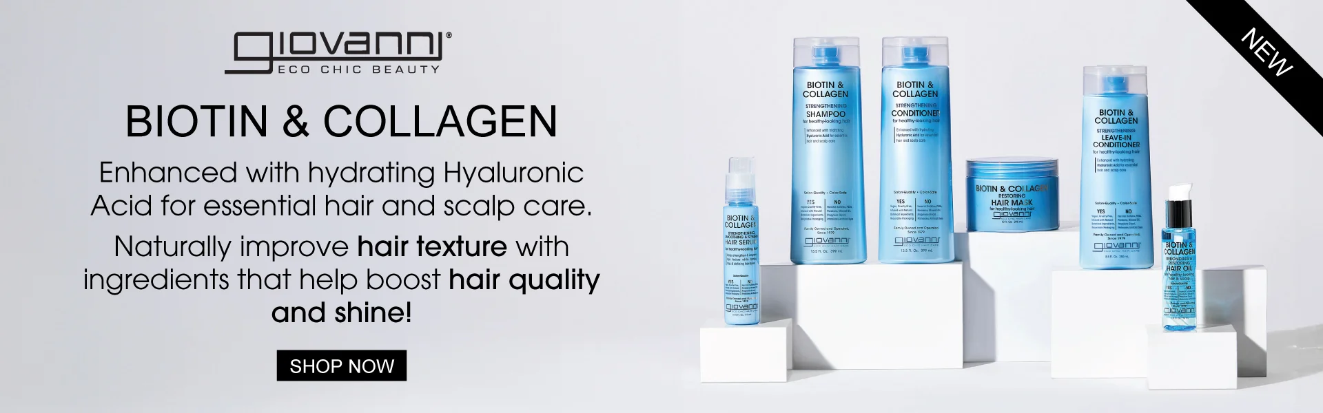 Giovanni Biotin & Collagen Collection