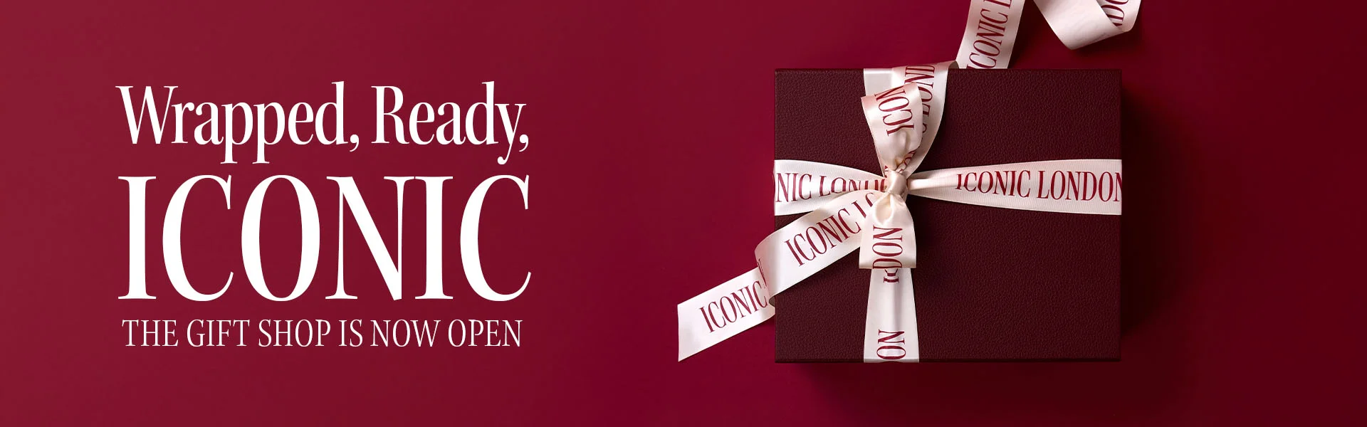 Christmas banner for Iconic London