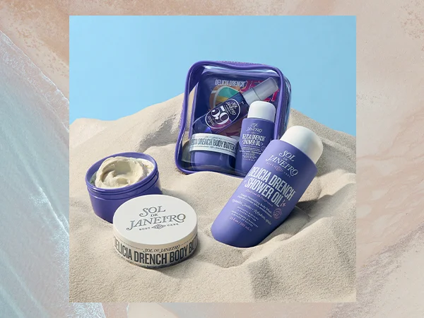🌟 Dive into delectable scents with LookFantastic's beauty offer! 🛁✨ Indulge in Sol De Janeiro's new Delicia Drench collection and let ripe plum & sweet vanilla whisk you away! 💜 #BeautyEssentials #LookFantasticLove