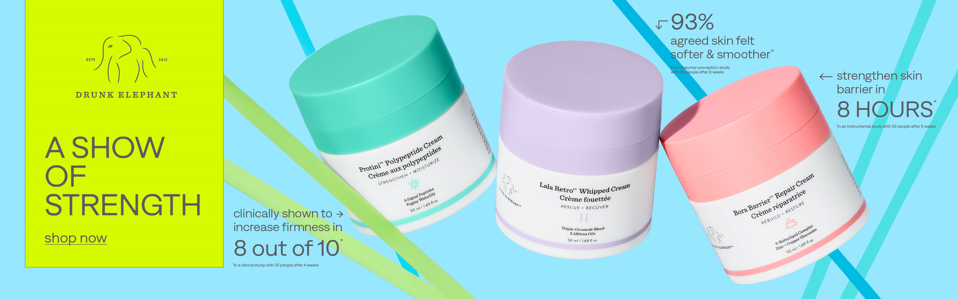 Drunk elepahnt brand room top banner