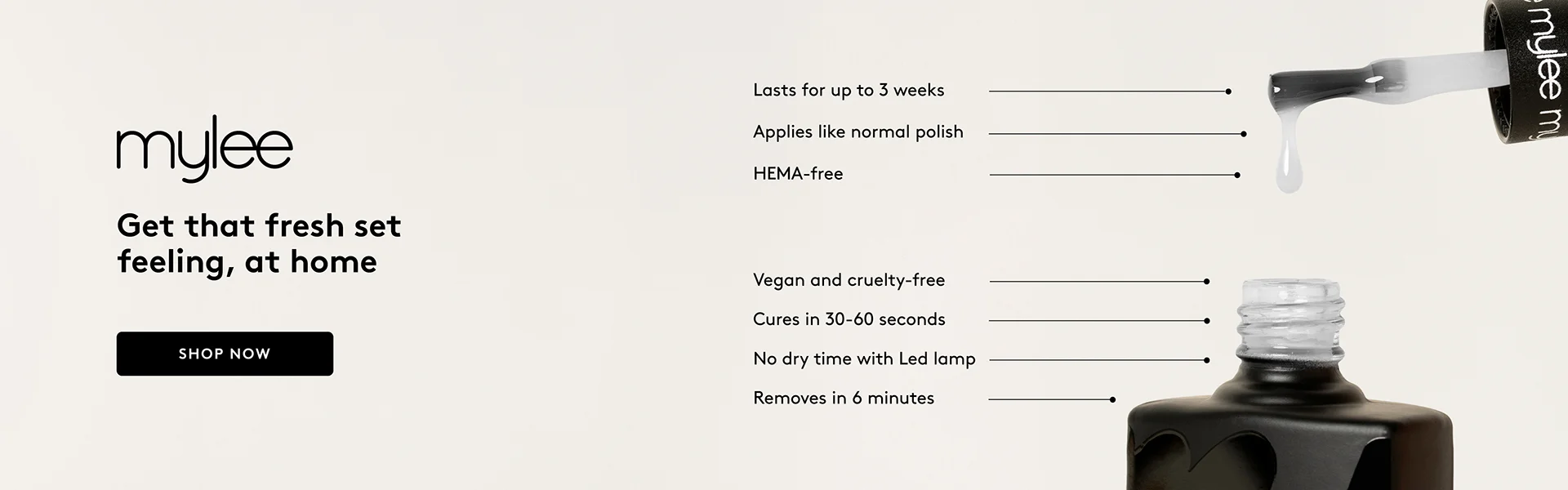 Mylee Gel Polish Banner