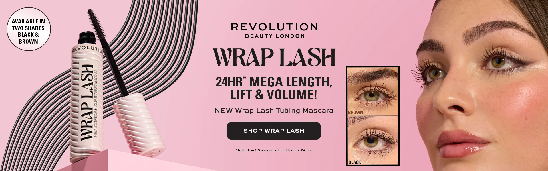 MAKEUP REVOLUTION WRAP LASH
