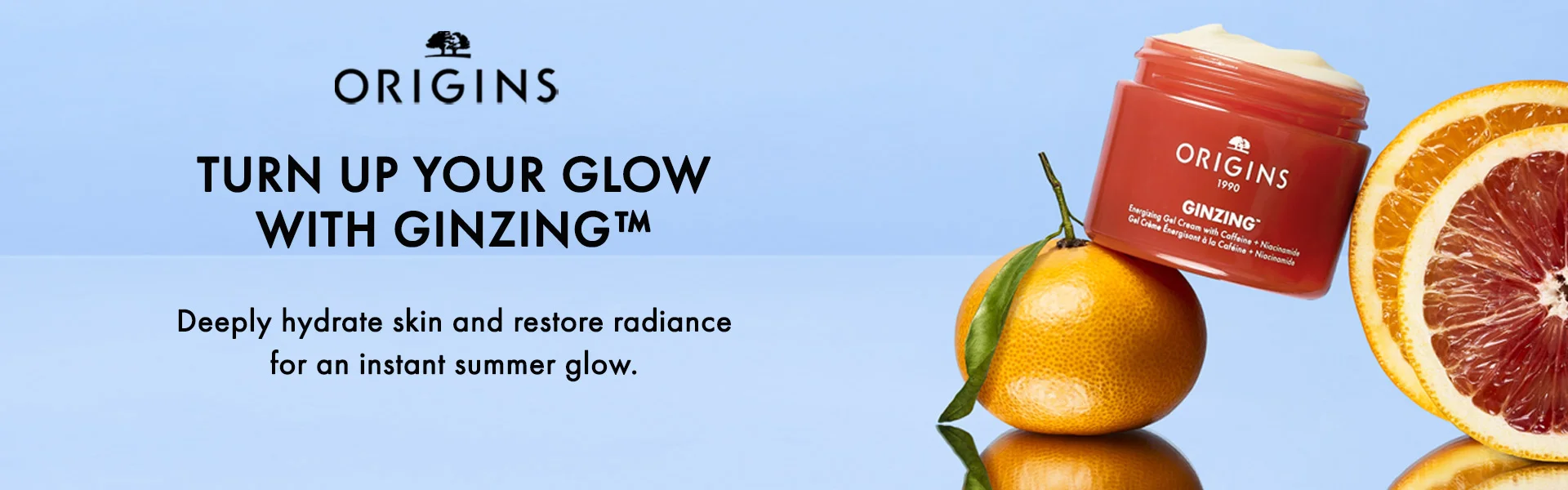 ORIGINS Skincare Ginzing Range