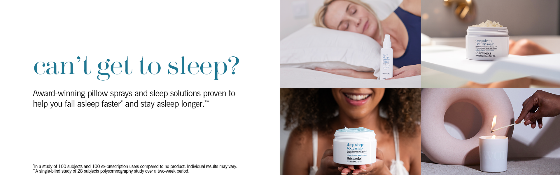 This Works Sleep Solutions Banner