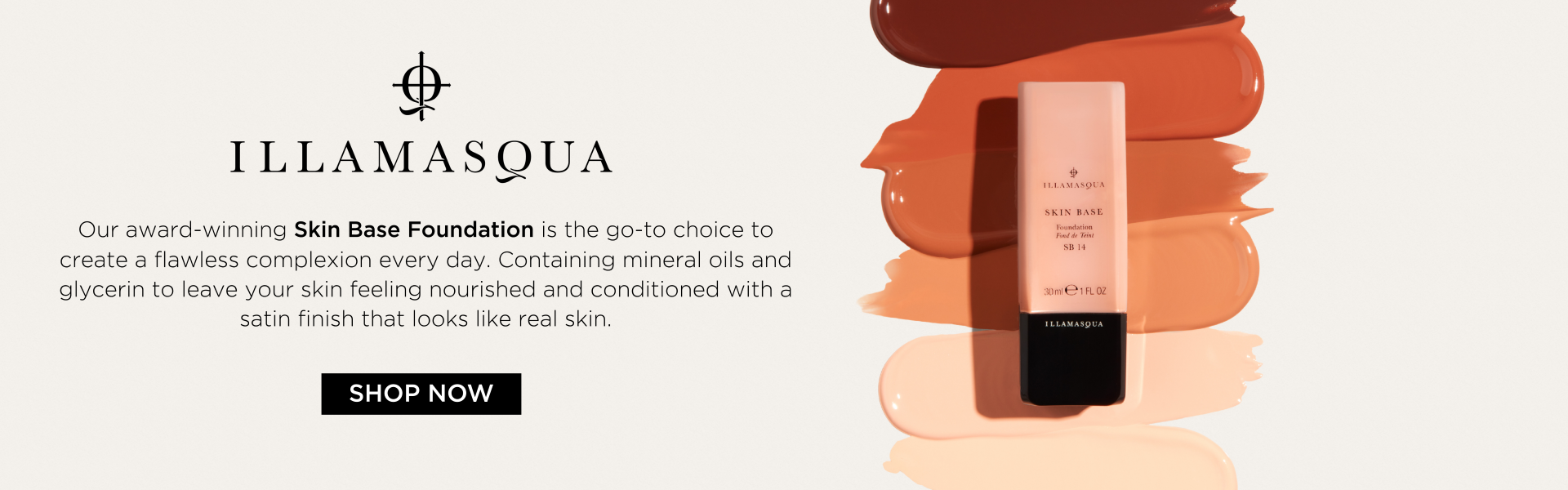Illamasqua Skin Base Foundation Banner