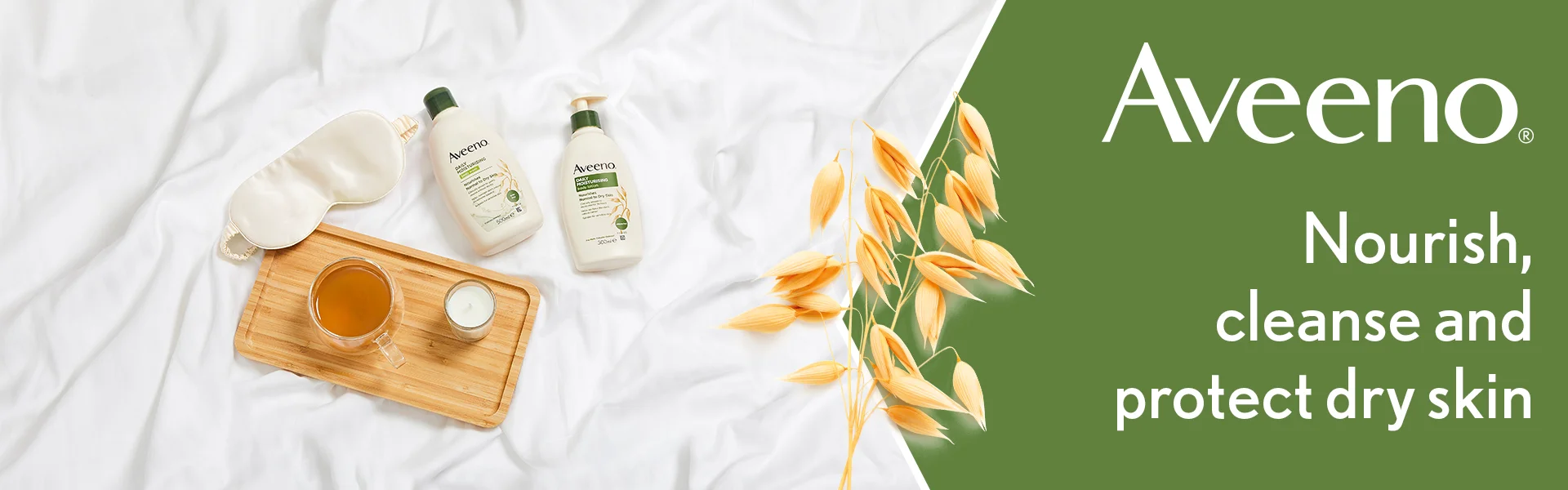 Aveeno - Nourish, cleanse and protect dry skin