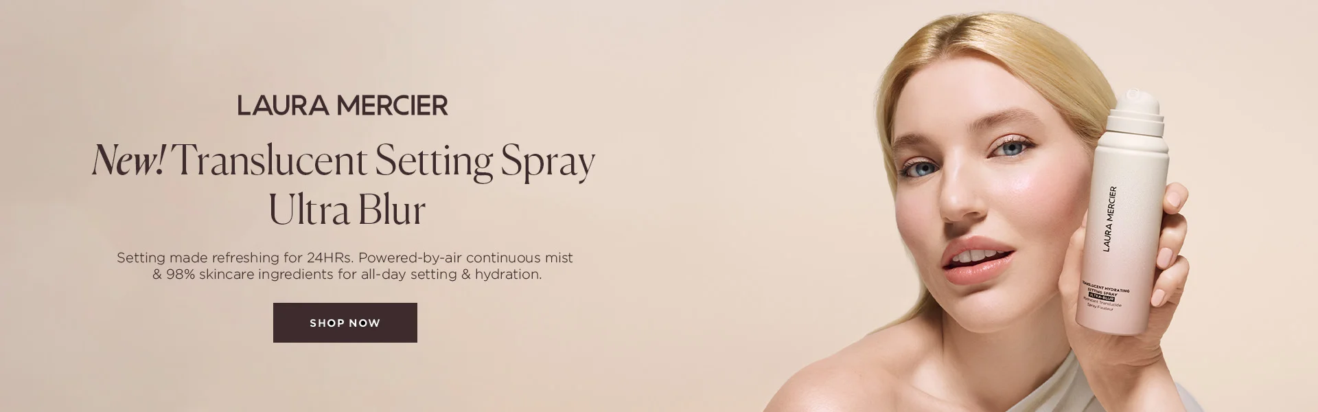 New Translucent Setting Spray Ultra Blur