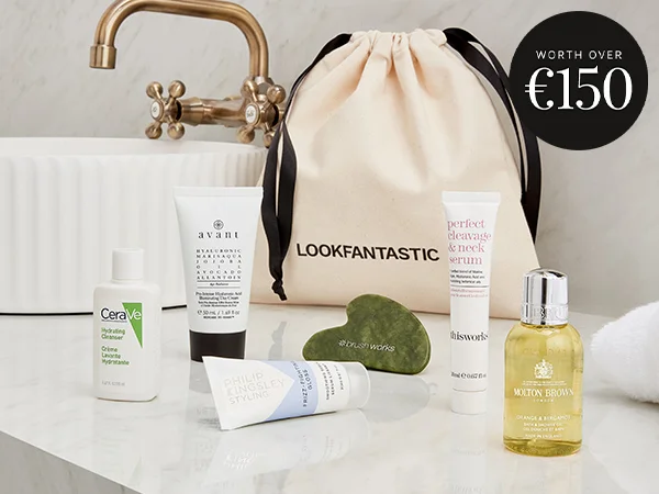 🎉 Beauty lovers, get ready to glow! LookFantastic is offering a fab mix of classics & new gems worth over €150 for just €17! 💄✨ Featuring CeraVe, Philip Kingsley & Molton Brown. Unwrap the must-haves, beautify your routine, and subscribe today! 💖 #BeautyHaul #LookFantastic