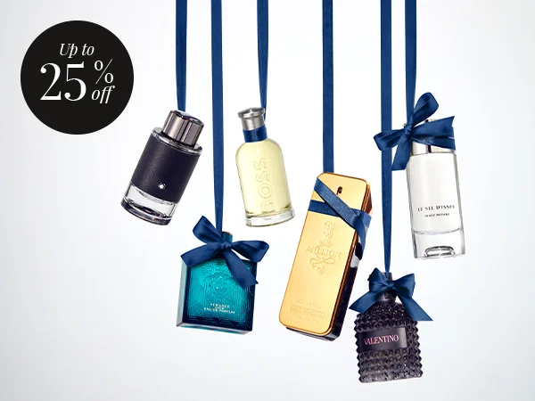 ✨ Spritz joy with LookFantastic's fab offer—Up to 25% off stunning fragrances for him! Surprise him with scents you'll both adore. 🕺💖 #FragranceFaves #GiftGoals