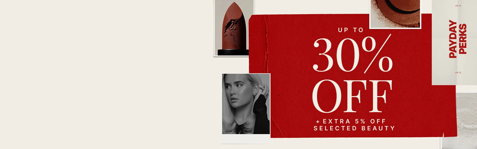 30% Off Selected + Extra 5%